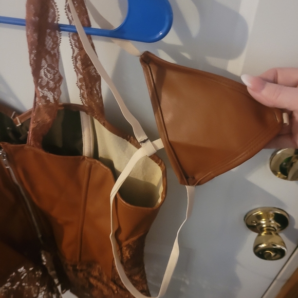 Sienna Brown Steam Punk corset 4x.  Brand new never worn - Picture 8 of 10